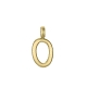 COLGANTE LETRA O ACERO IP DORADO SRA FASHION                                                        