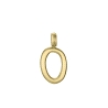 COLGANTE LETRA O ACERO IP DORADO SRA FASHION                                                        