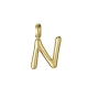 COLGANTE LETRA N ACERO IP DORADO SRA FASHION                                                        