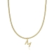 COLGANTE LETRA M ACERO IP DORADO SRA FASHION                                                        