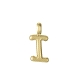 COLGANTE LETRA I ACERO IP DORADO SRA FASHION                                                        