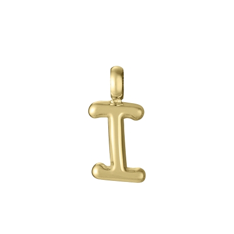 COLGANTE LETRA I ACERO IP DORADO SRA FASHION                                                        
