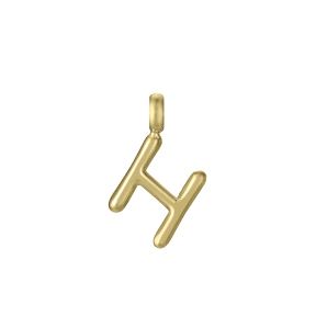 COLGANTE LETRA H ACERO IP DORADO SRA FASHION                                                        