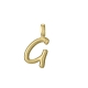 COLGANTE LETRA G ACERO IP DORADO SRA FASHION                                                        