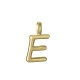 COLGANTE LETRA E ACERO IP DORADO SRA FASHION                                                        
