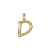 COLGANTE LETRA D ACERO IP DORADO SRA FASHION                                                        