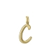 COLGANTE LETRA C ACERO IP DORADO SRA FASHION                                                        