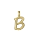 COLGANTE LETRA B ACERO IP DORADO SRA FASHION                                                        