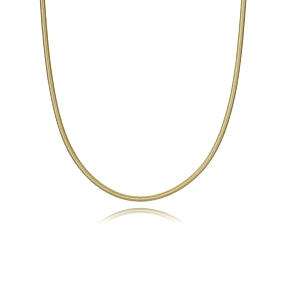 COLLAR ACERO Y TITANIO IP DORADO SRA FASHION                                                        