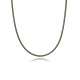 COLLAR ACERO Y TITANIO IP MARRON SRA FASHION                                                        