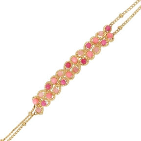 Pulsera Anartxy Piedras Rosas                                                                       