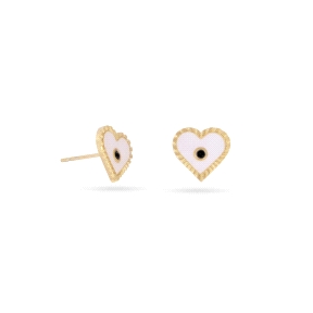 Pendientes Anartxy Corazón Nacar                                                                    