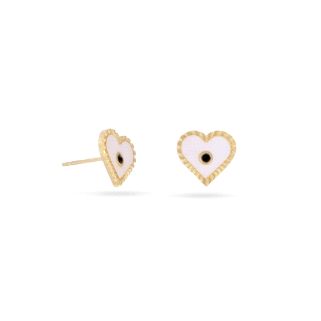 Pendientes Anartxy Corazón Nacar                                                                    