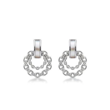 PENDIENTE PLATA CADENA                                                                              