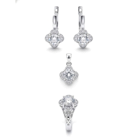 Juego plata de ley 3 piezas                                                                         