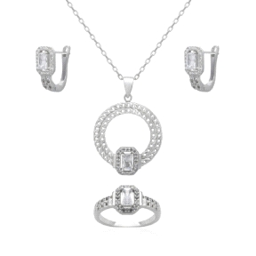 Juego plata de ley 3 piezas                                                                         