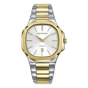 RELOJ ACERO IP DORADO ZAFIRO BRAZALETE SR VA                                                        