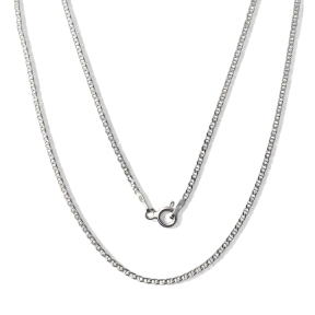 CADENA PLATA 40 CM  FORZADA                                                                         