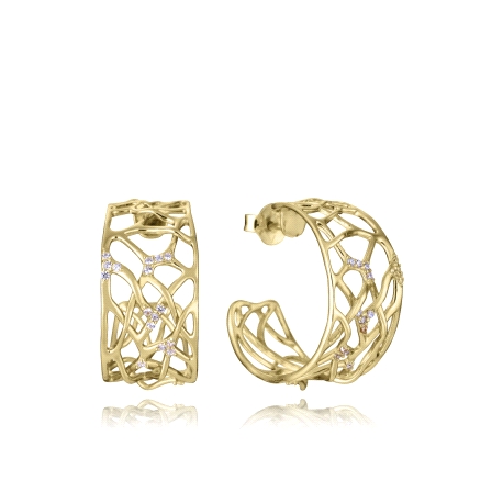 PEND PLATA DE LEY BAÑO ORO CIRC SRA JEWELS                                                          