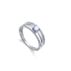 ANILLO PLATA DE LEY BAÑO RODIO CIRC SRA JWLS                                                        