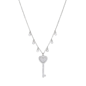 Gargantilla Marea Llave Corazón                                                                     