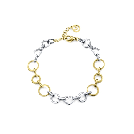 PULS ACERO E IP DORADO CADENA SRA FASHION                                                           