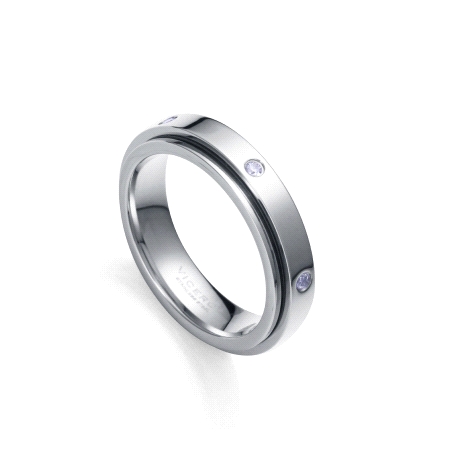 ANILLO ACERO GIRATORIO CIRCONITAS SRA FN                                                            