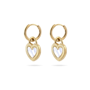 Aros Anartxy Corazón Nacar                                                                          