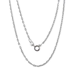 Cadena plata de ley forzada 50 cm                                                                   