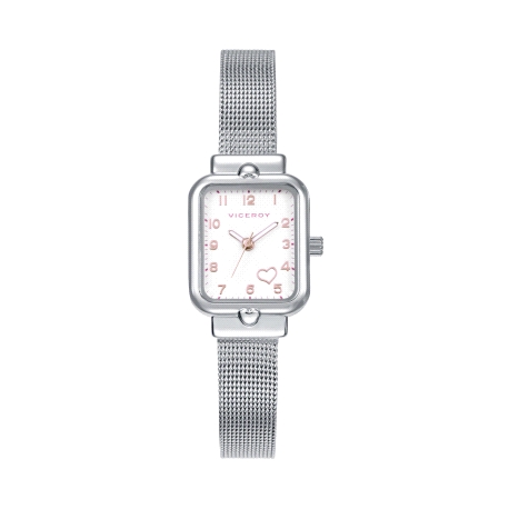 RELOJ ACERO BRAZALETE NIÑA VA                                                                       