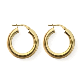 Aros plata de ley planos chapados                                                                   