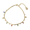 Tobillera Anartxy Circonitas de color                                                               