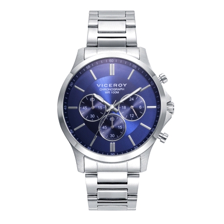RELOJ VICEROY CRONO ACERO BRAZALETE SR VA                                                           