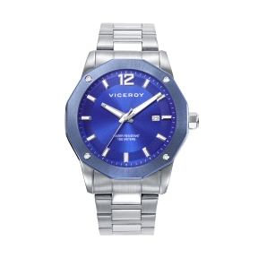 RELOJ VICEROY ACERO IP AZUL BRAZALETE SR VA                                                         