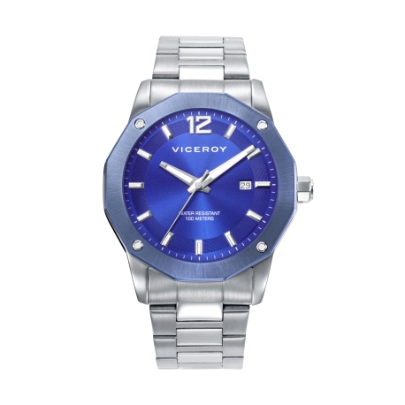 RELOJ VICEROY ACERO IP AZUL BRAZALETE SR VA                                                         