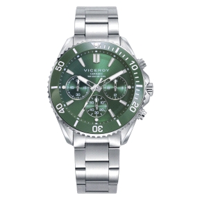 RELOJ VICEROY CRONO ACERO CERAMICA BRAZALETE SR VA                                                  