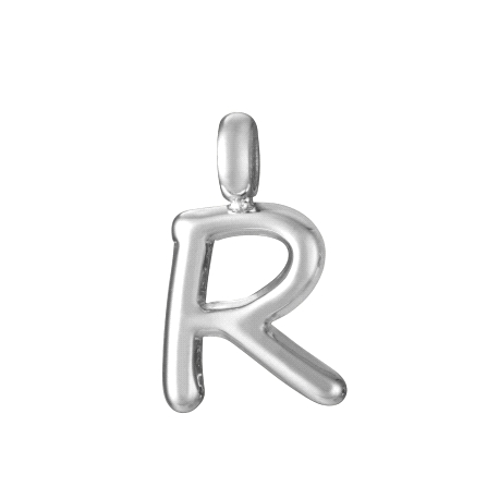 COLGANTE VICEROY LETRA R ACERO SRA FASHION                                                          
