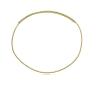 COLLAR VICEROY ACERO Y NAILON DORADO SRA FASHION                                                    
