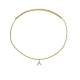 COLLAR VICEROY ACERO Y NAILON DORADO SRA FASHION                                                    