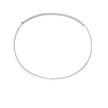 COLLAR VICEROY ACERO Y NAILON PLATEADO SRA FASHION                                                  