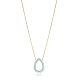 COLLAR PLATA DE LEY BAÑO ORO CIRC SRA JWLS                                                          