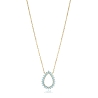 COLLAR PLATA DE LEY BAÑO ORO CIRC SRA JWLS                                                          