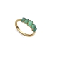 ANILLO VICEROY PLATA DE LEY BAÑO ORO PIEDRA SRA JWLS                                                