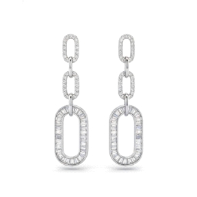 Pendientes plata de ley maxi                                                                        