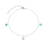 TOBILLERA PLATA  ESTRELLA                                                                           