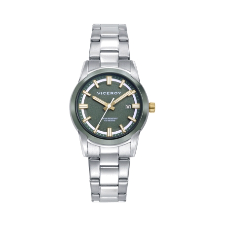 RELOJ VICEROY ACERO IP VERDE BRAZALETE SRA VA                                                       