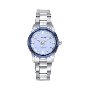 RELOJ VICEROY ACERO IP AZUL BRAZALETE SEÑORA VA                                                     