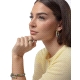 ANILLO VICEROY ACERO IP DORADO TUBOGAS CORD SRA FSHN                                                