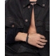 PULSERA ACERO IP NEGRO PLACA SR FASHION                                                             