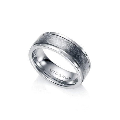 ANILLO VICEROY ACERO BICOLOR SR FASHION                                                             